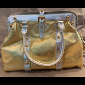 Gold and Silver Purse by The Find - EUC